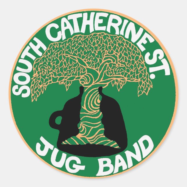 Adesivo Vinheta do logotipo original SCSJB (Frente)