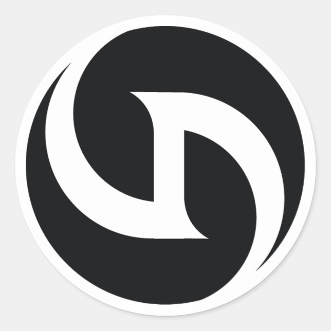 Adesivo Vinheta do logotipo vDream (Frente)