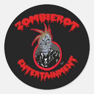 Adesivo Vinheta do logotipo Zombierot Xtoph