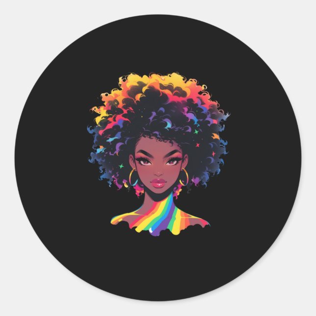 Adesivo Vinheta do Mês do Orgulho Negro1 (Frente)