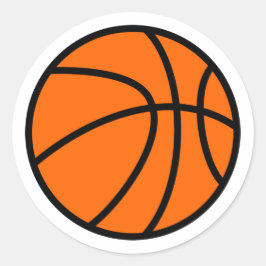 Adesivo Vinheta do partido basquetebol, Vinheta de anivers