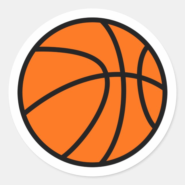 Adesivo Vinheta do partido basquetebol, Vinheta de anivers (Frente)