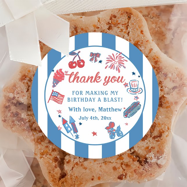 Adesivo Vinheta do Partido do CHURRASCO do Fireworks Feliz (Criador carregado)