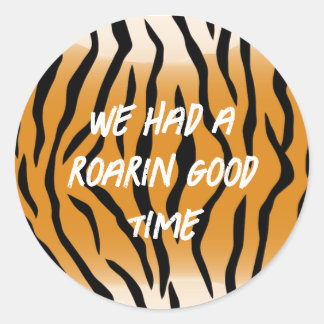 Adesivo Vinheta do Partido Tigre