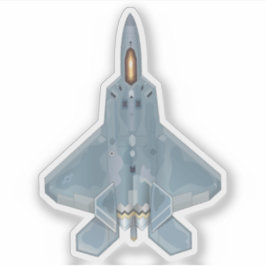 Adesivo Vinheta do Raptor F-22