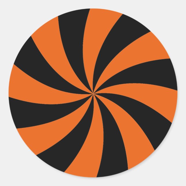 Adesivo Vinheta Docinho do Halloween (Frente)