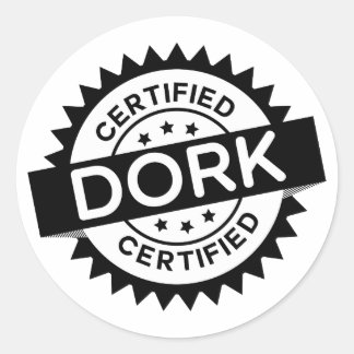 Adesivo Vinheta Dork Certificada