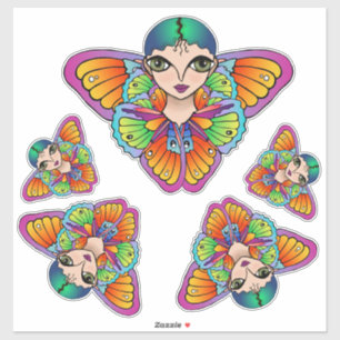 Adesivo Vinheta dos Olhos Grandes