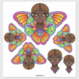 Adesivo Vinheta dos Olhos Grandes