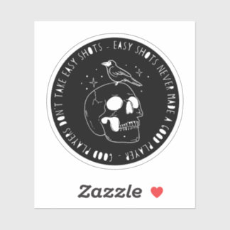 Adesivo Vinheta dourada ambígua