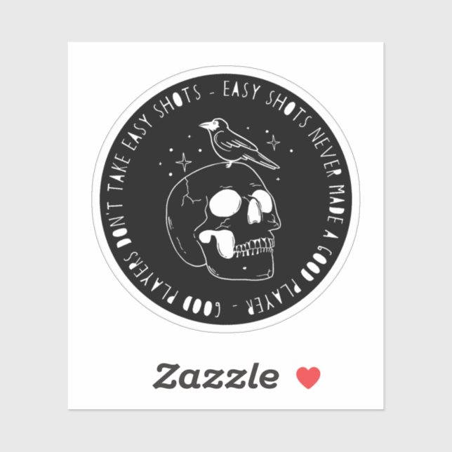 Adesivo Vinheta dourada ambígua (Folha)