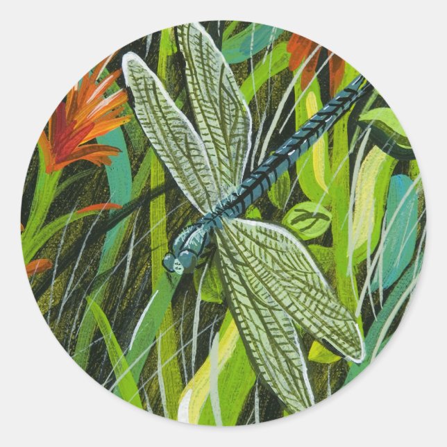 Adesivo Vinheta "Dragonfly" (Frente)