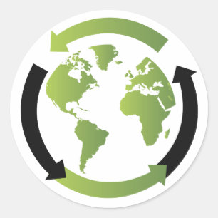 Adesivo Vinheta ecológica