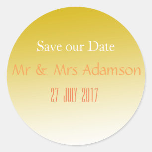 Adesivo Vinheta Elegante Dourada