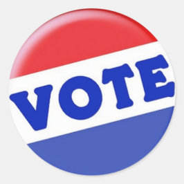 Adesivo Vinheta eleitoral