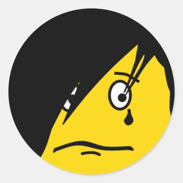 Adesivo Vinheta EMOticon (Frente)