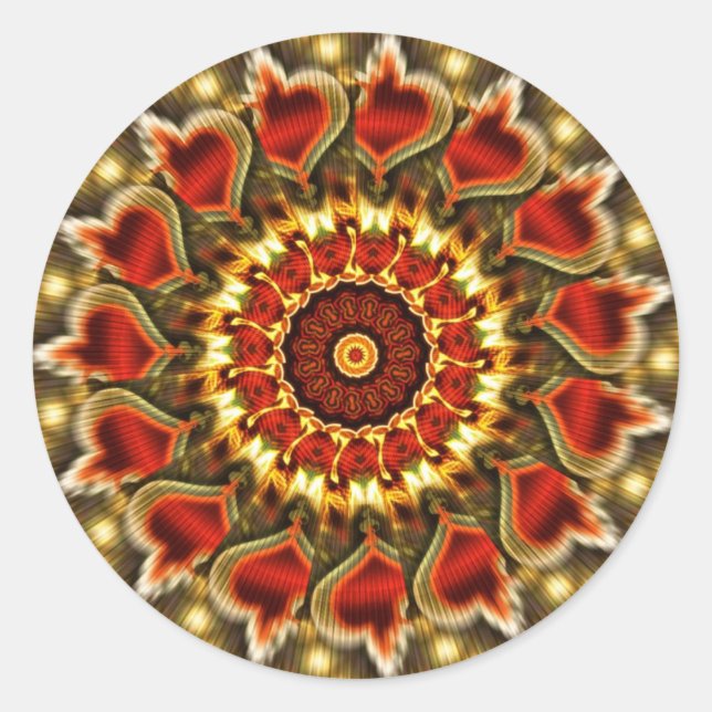 Adesivo Vinheta Espiral do Coração (Frente)