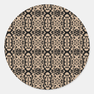 Adesivo Vinheta Estilo de Rede Vitoriana