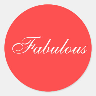 Adesivo Vinheta fabulosa