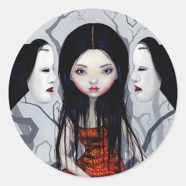 Adesivo Vinheta "Fantasmas Invisíveis" (Frente)