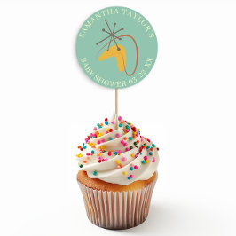 Adesivo Vinheta Favorável ao Chá de fraldas Moderno do Séc