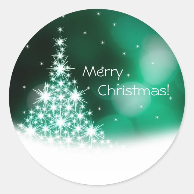Adesivo Vinheta Feliz de Natal (Frente)