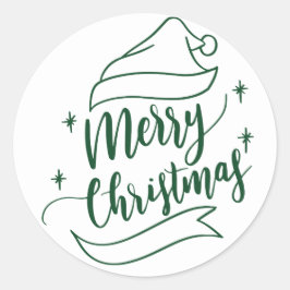 Adesivo Vinheta Feliz de Natal