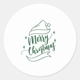 Adesivo Vinheta Feliz de Natal