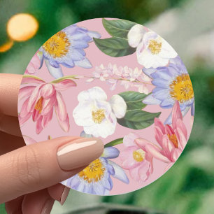 Adesivo Vinheta Floral Favor