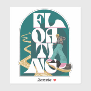 Adesivo Vinheta flutuante