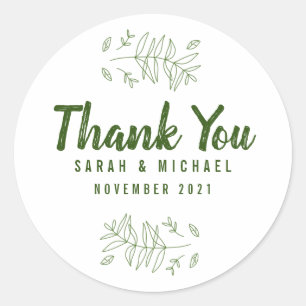 Adesivo Vinheta Folha de Folha de Amor para Sempre