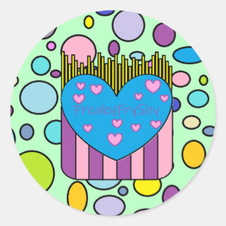 Adesivo Vinheta FreakyFryShy