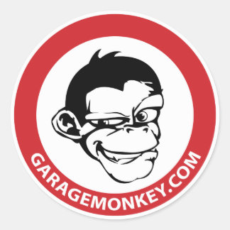 Adesivo Vinheta GarageMonkey