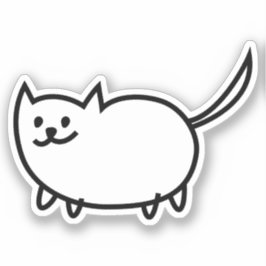 Adesivo Vinheta-Gatinho de-vidro com corte personalizado