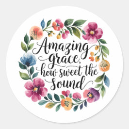 Adesivo Vinheta Grace Incrível Floral