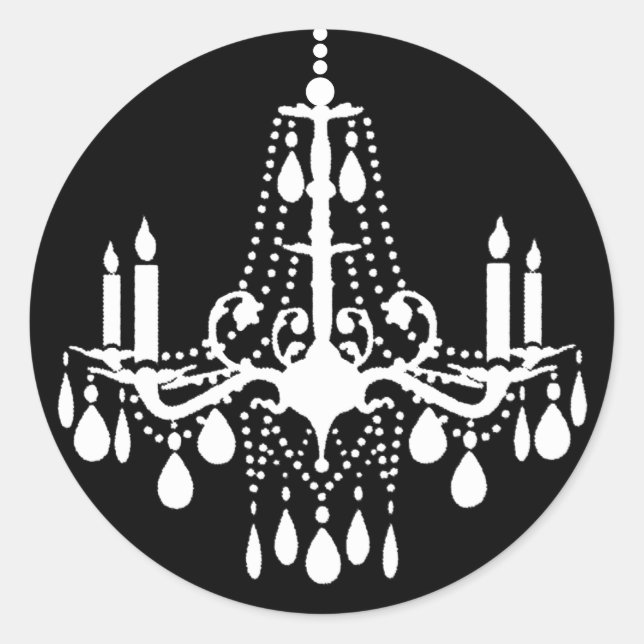 Adesivo Vinheta Grand Ballroom (preto) (Frente)