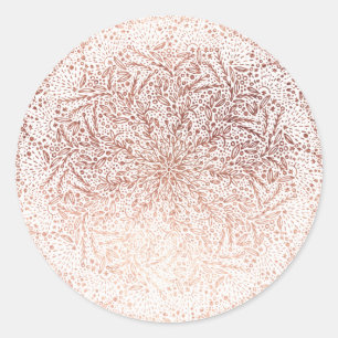 Adesivo Vinheta grande e Dourada de Natal Sparkle