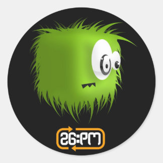 Adesivo Vinheta "Green Dude"