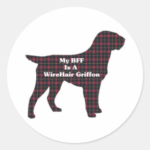 Adesivo Vinheta Griffon BFF Ponteiro por Fio