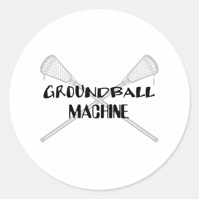 Adesivo Vinheta Groundball de Smack LAX (Frente)
