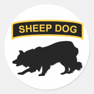 Adesivo Vinheta-guia Sheepdog