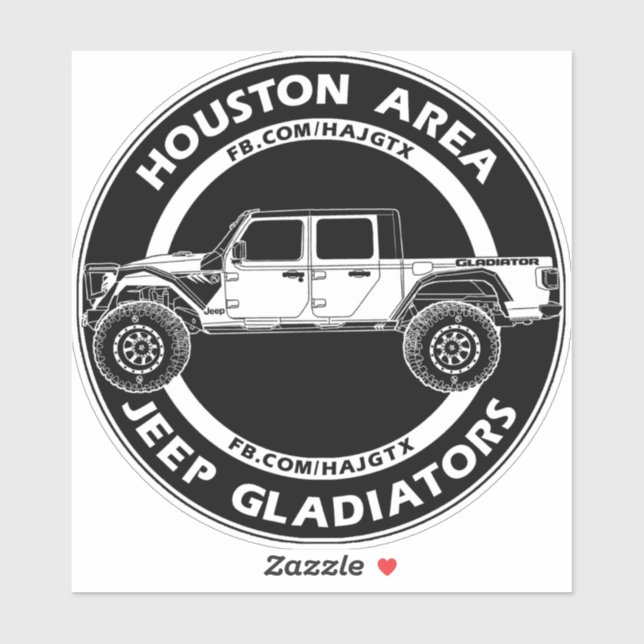 Adesivo Vinheta HAJGTX (Folha)