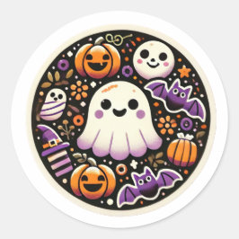 Adesivo Vinheta Halloween