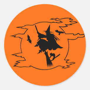 Adesivo Vinheta Halloween