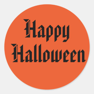 Adesivo Vinheta Halloween