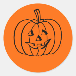 Adesivo Vinheta Halloween