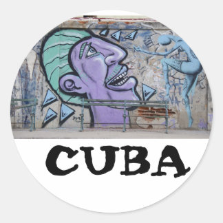 Adesivo Vinheta Havana Cuba Graffitti