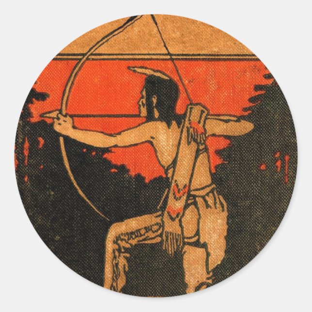 Adesivo Vinheta indiana (Frente)