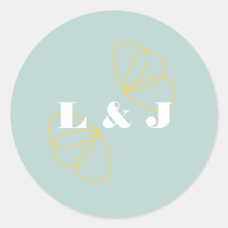 Adesivo Vinheta Infinita De Casamento De Amor