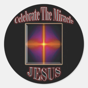 Adesivo Vinheta Jesus de Natal